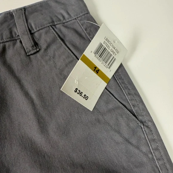 Lucky Brand Stretch Cotton Chino Shorts Adjustable Bundle New NWT